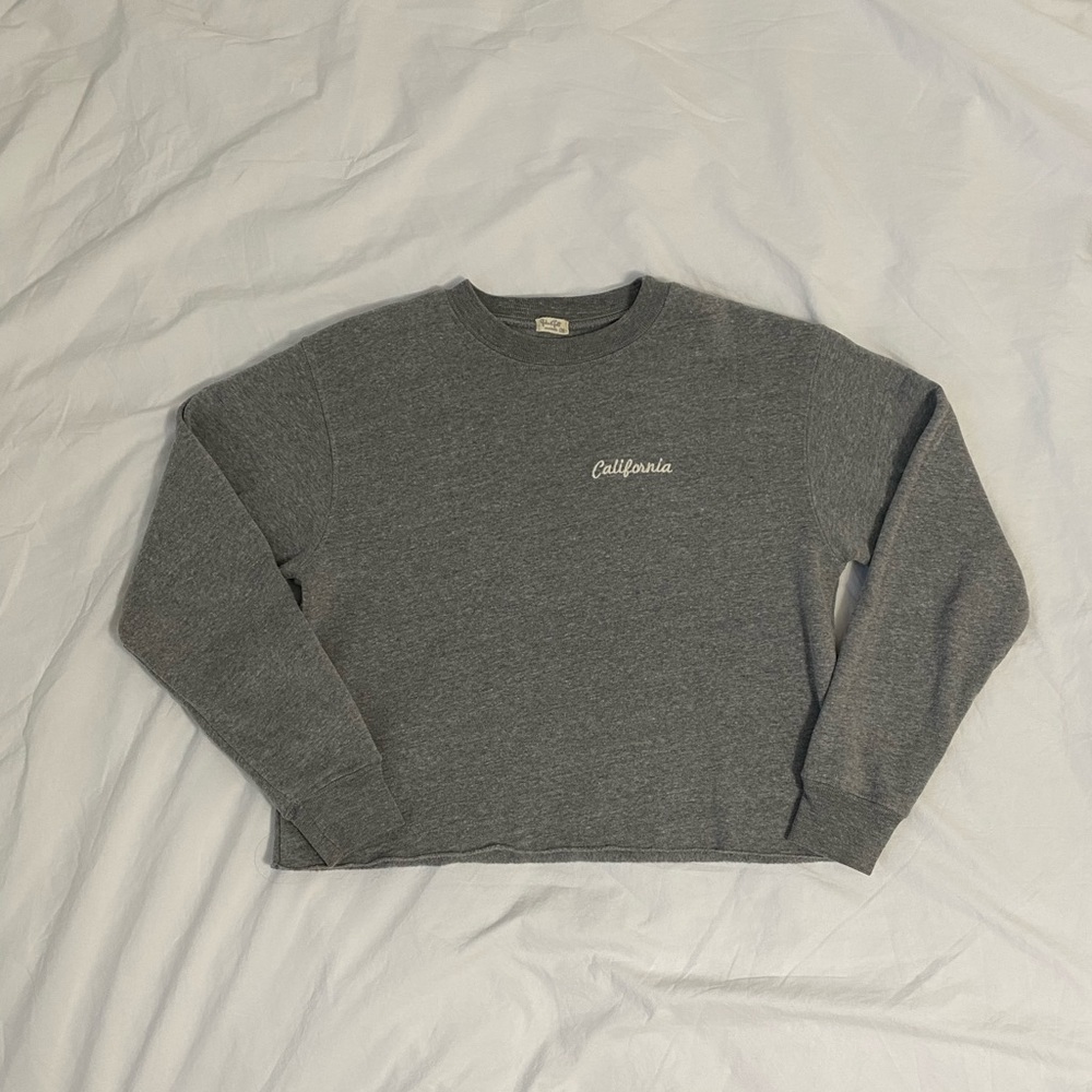 Brandy Melville Nancy Embroidered Sweatshirt